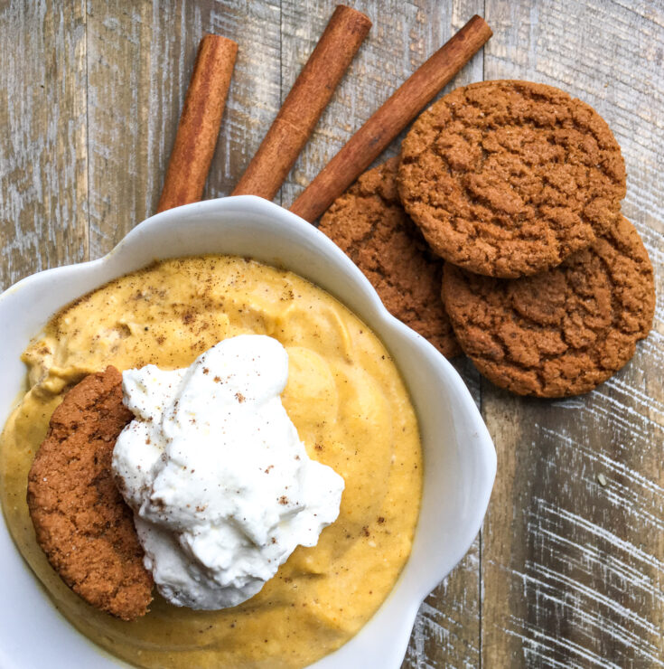 No-Bake Pumpkin Mousse with Maple Whipped Cream