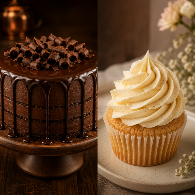 Chocolate Ganache vs Chocolate Buttercream: Which Frosting Should You Use?