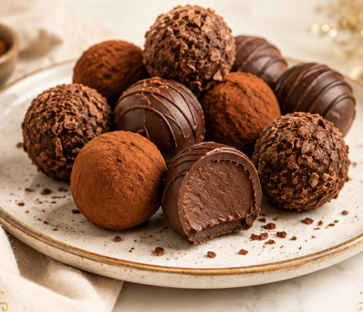 Easy Homemade Chocolate Truffles